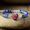 Bracciale Blu "Fervore del Cuore"